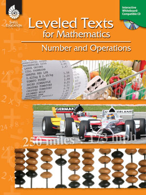 cover image of Leveled Texts for Mathematics: Number and Operations
